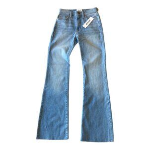 Hudson Blair High Rise Bootcut Jeans Raw Hem Women's 23 Diana NWT
